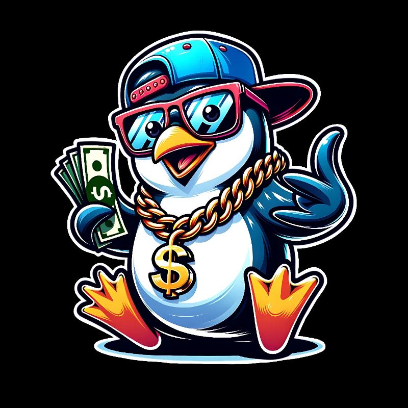 Penguin Dollar Chain Money