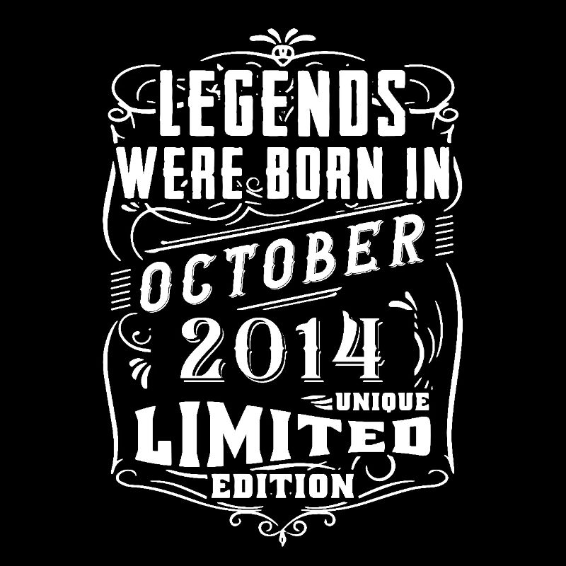 Birthday October 2014 Limited Edition Legend