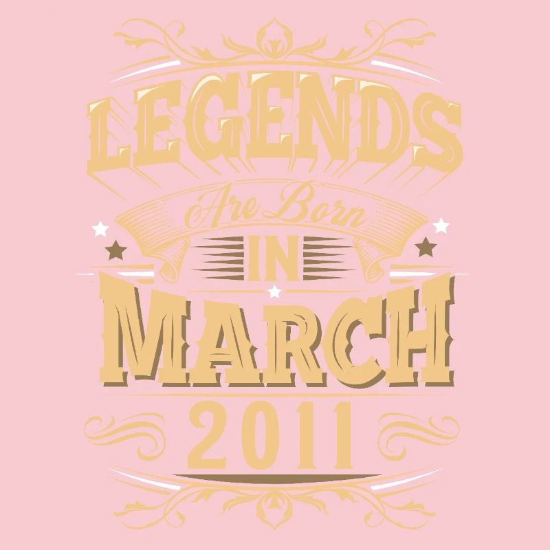 Légende de l’anniversaire de mars 2011