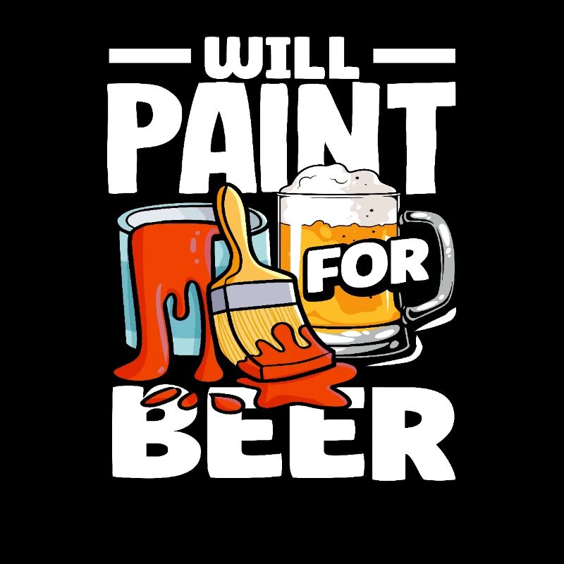 Maler: Werde Für Bier Malen Kunst