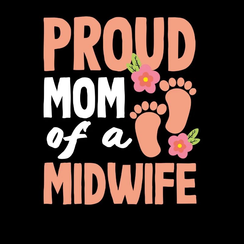 Stolze Mutter Einer Hebamme