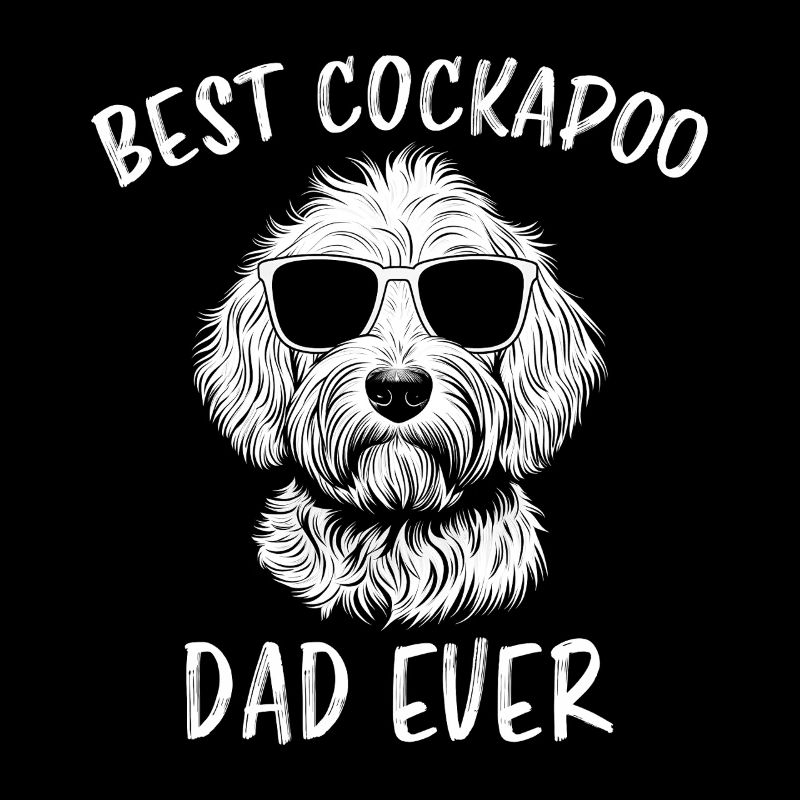 Cockapoo Saying Dad Funny Cockapoo Gift