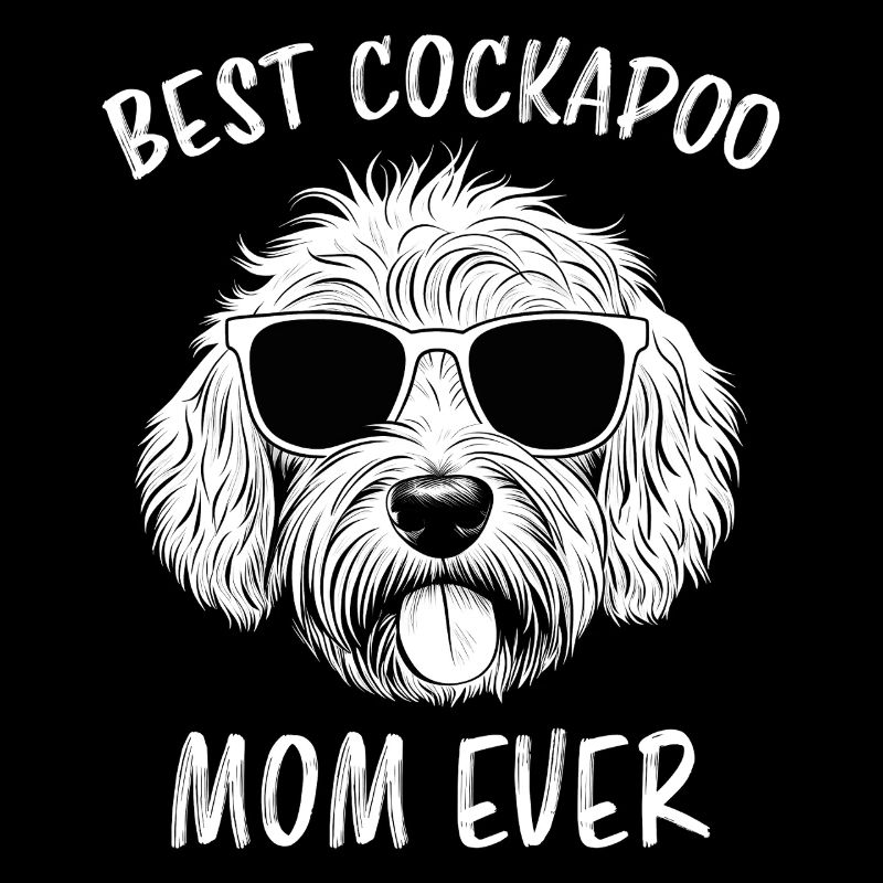 Cockapoo Saying Mom Funny Cockapoo Gift