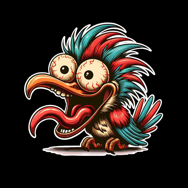 Verrückter Vogel