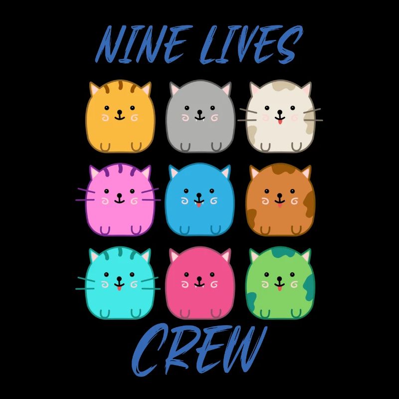 Nine lives crew cat