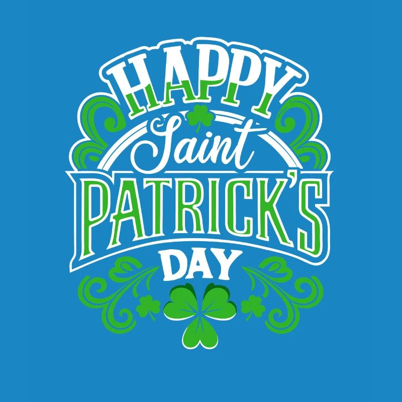 Bonne Saint-Patrick - Shamrock - Irlande