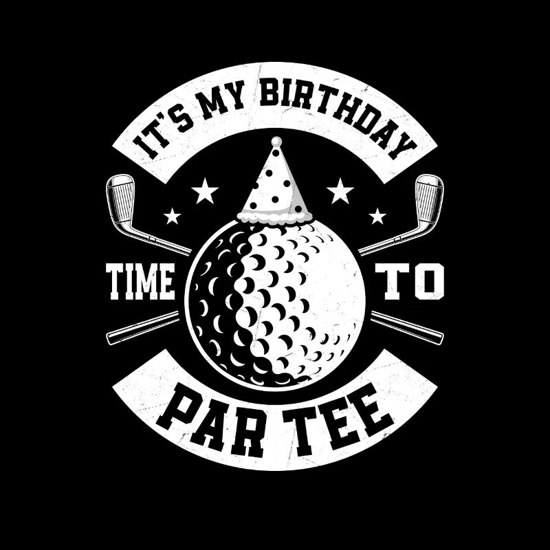 C’est l’heure de mon anniversaire pour jouer au golf