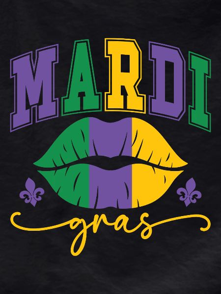 Mardi Gras Lips