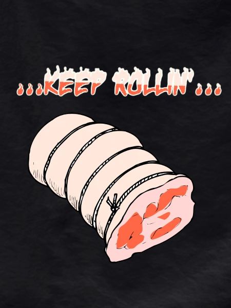 Rolled roast
