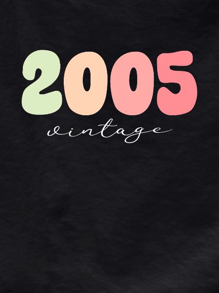 Year of birth 2005