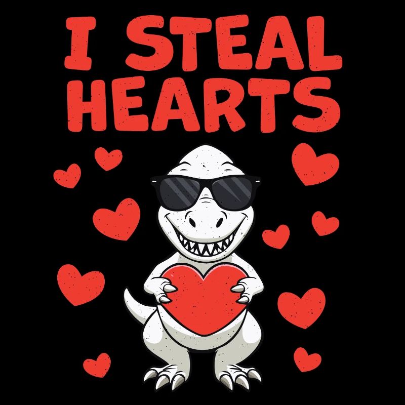 Je vole des coeurs Cadeau de la Saint-Valentin drôle