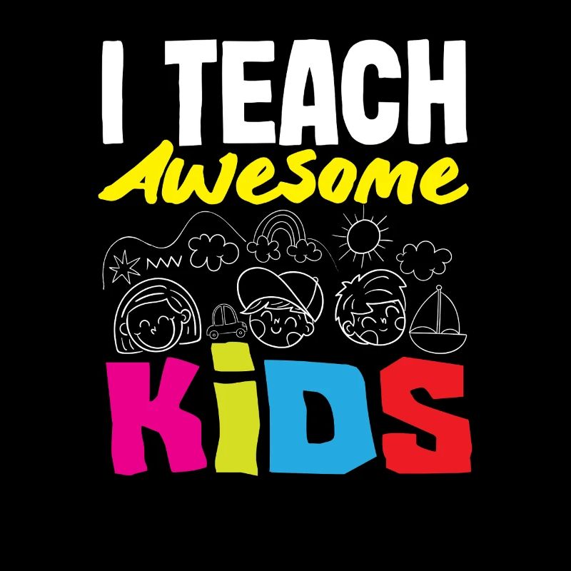 Elementary School Teacher I Teach Awesome Kids