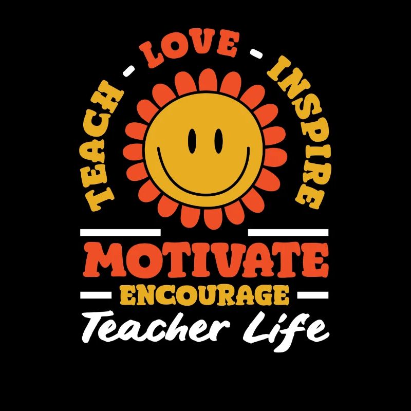 Elementary School Teacher Teaching Love Inspire