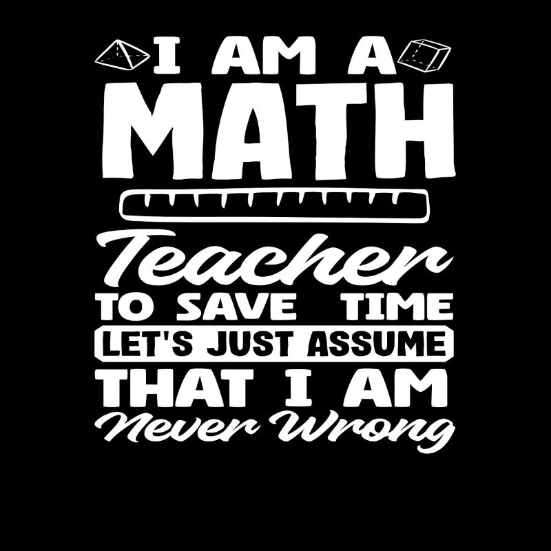 Cadeau de mathématiques pour professeur de mathématiques