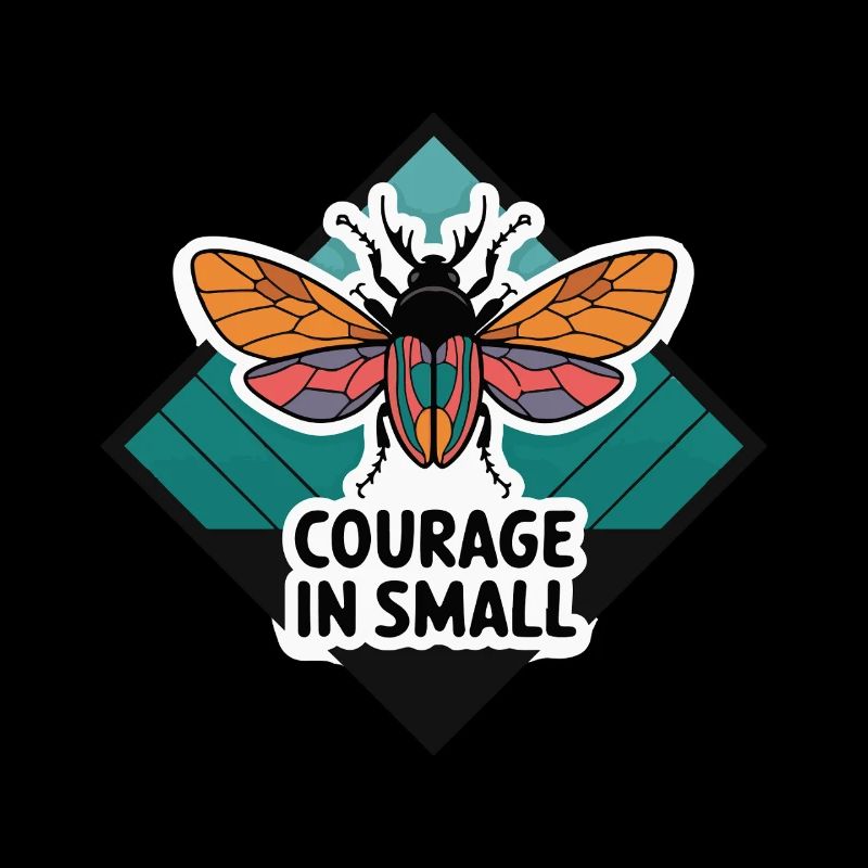 BEE COURAGE IN SMALL