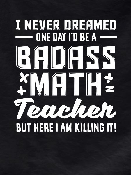 Math Teacher Math Gift