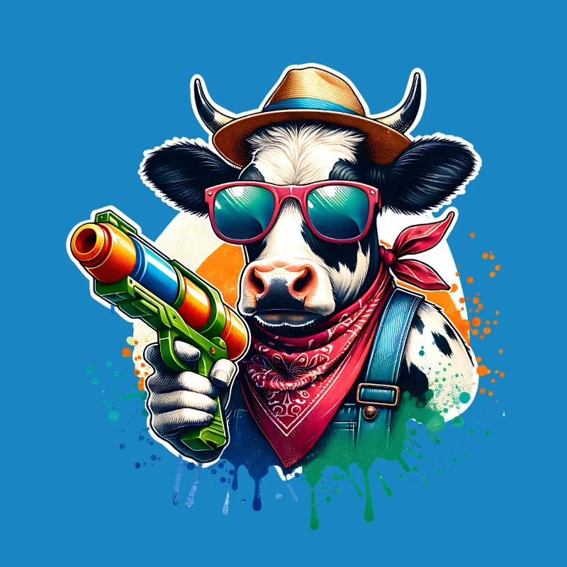 Pistolet à eau vache