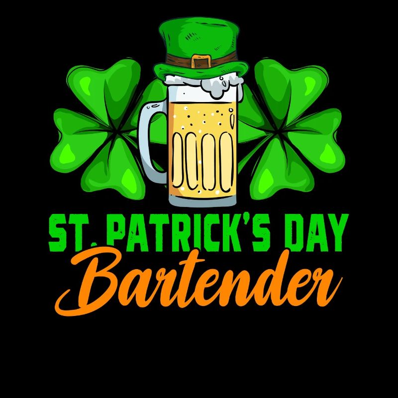 St Patrick's Day Bartender