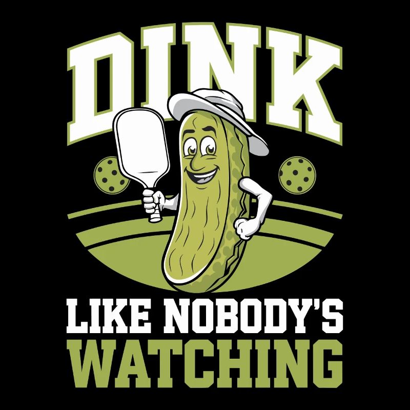 Pickleball Cucumber Dinkball Dink Dinking Gift