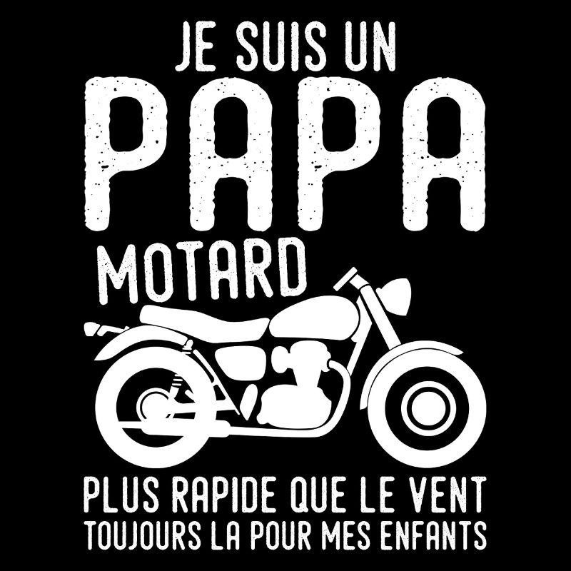 Biker Papa, Motorrad, Vatertagsgeschenk