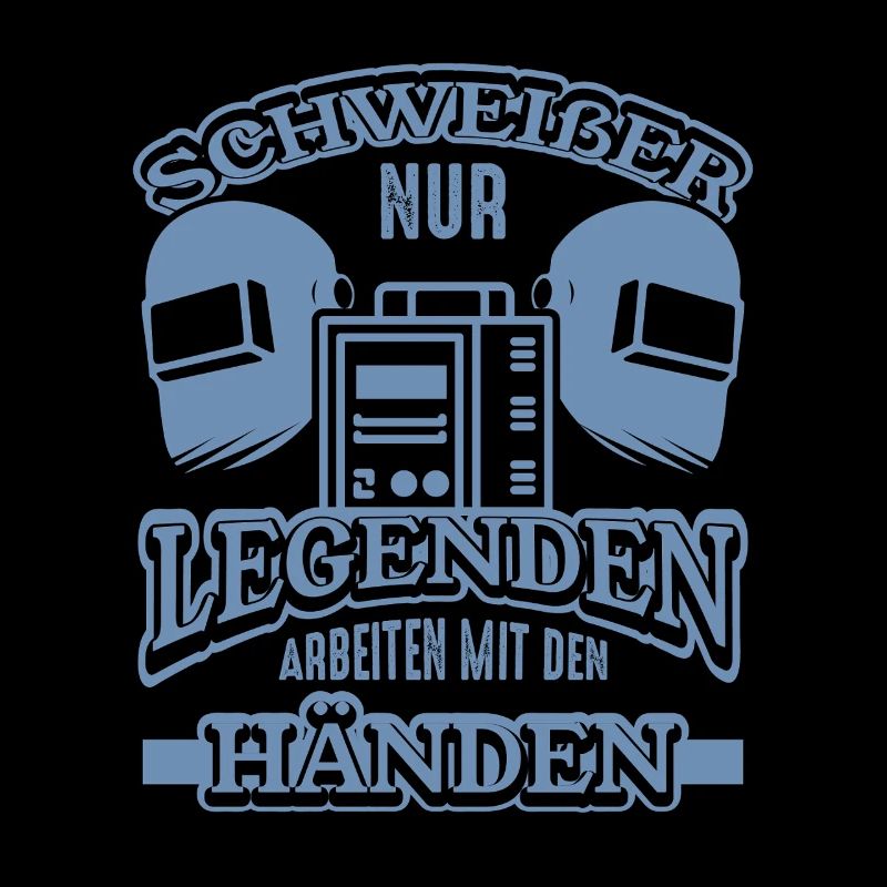Schweißer Legenden arbeiten mit Händen