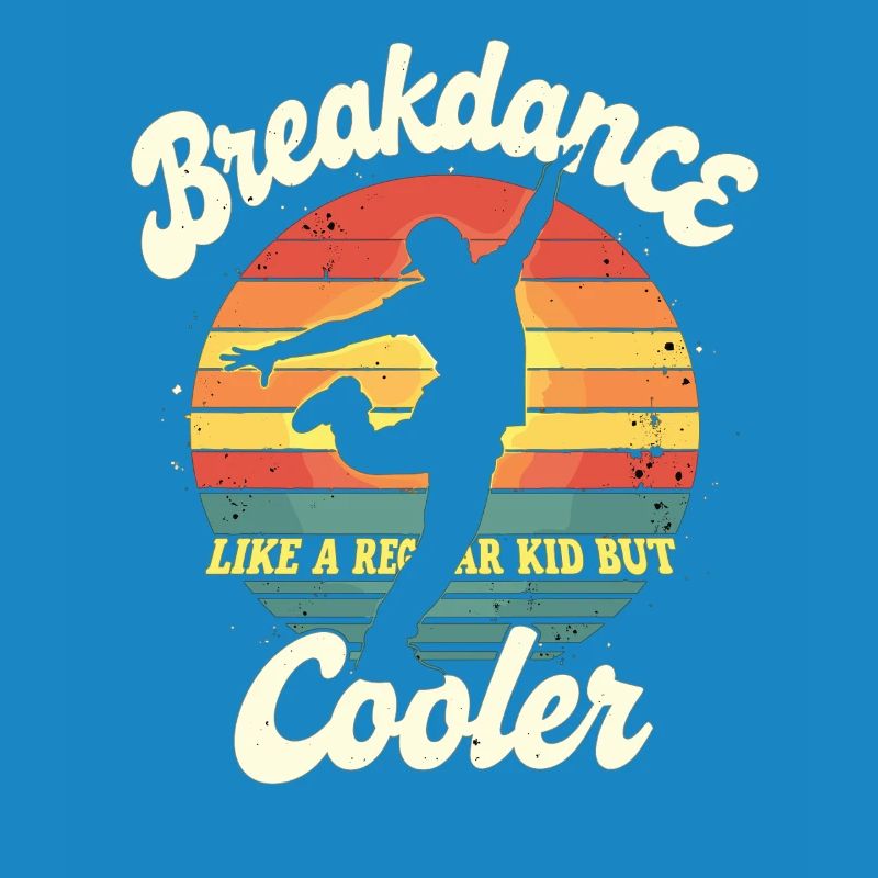 Breakdance Kid Breakdancer Retro Dance B-Boys