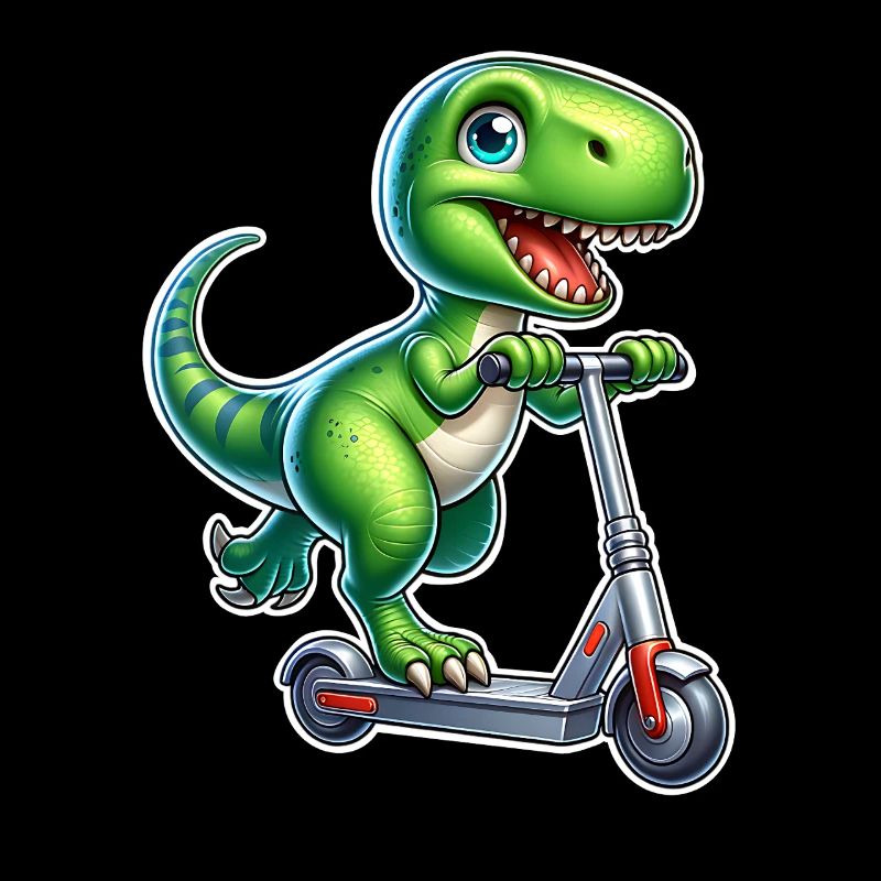 E-Scooter E-Roller T Rex Dino Scooter