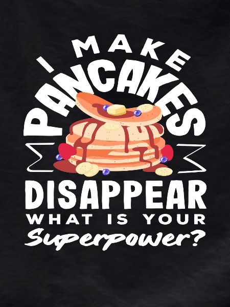 I make pancakes disappear