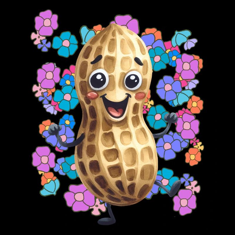 Peanut Nature Lover Summer Flowers Dance Nut