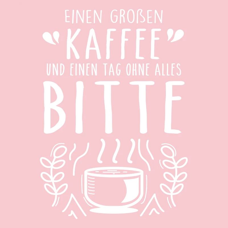 A big coffee and a day without anything please