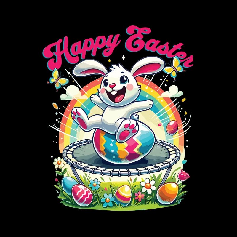 Pâques Joyeuses Pâques Lapin de Pâques Oeuf de Pâques Printemps