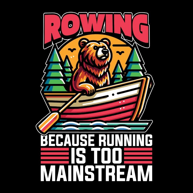 Rowing Because Running Is Too Mainstream Paddling