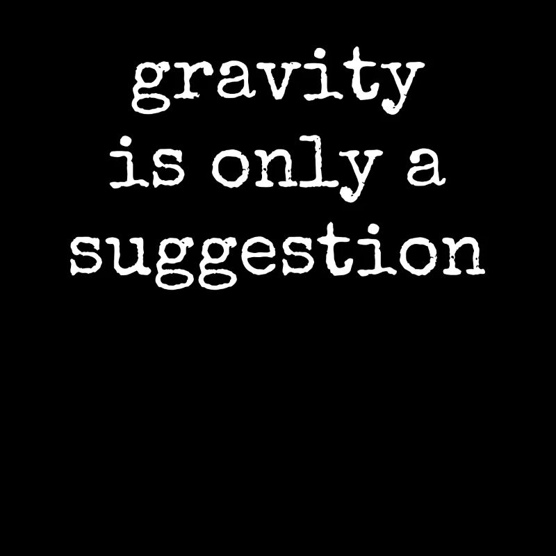 La gravité n’est qu’une suggestion de bloc