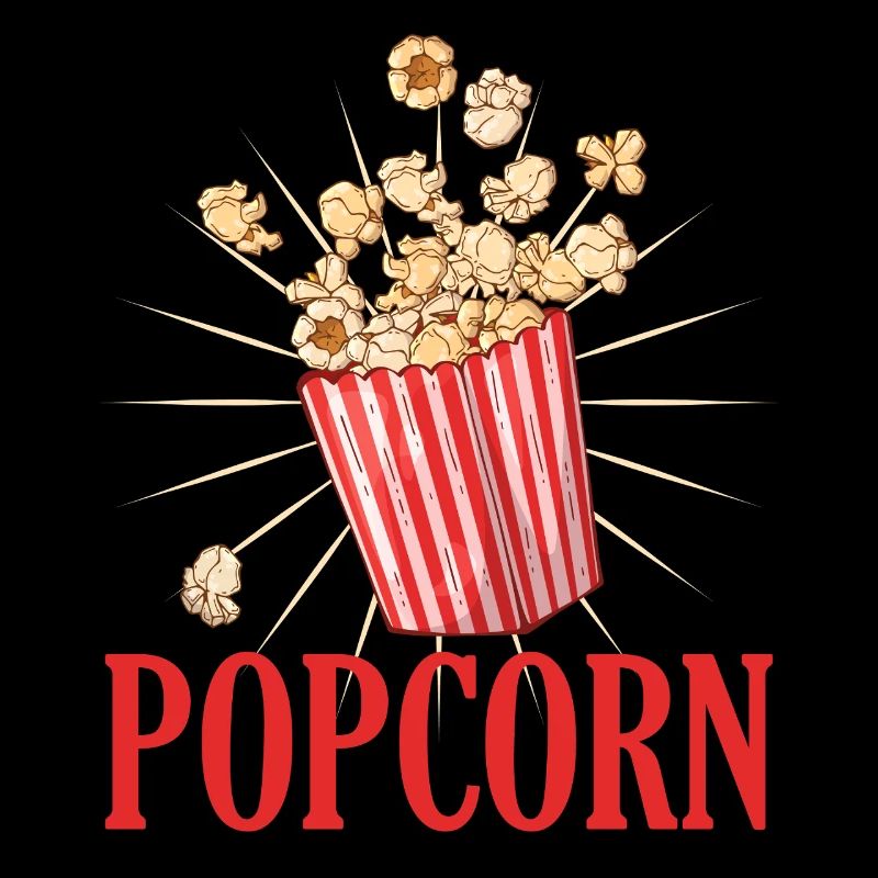 Popcorn Fasching Geschenkidee Funny