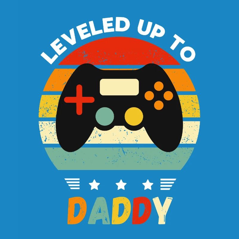 Father's Day Dad Daddy Console Game Retro Computer