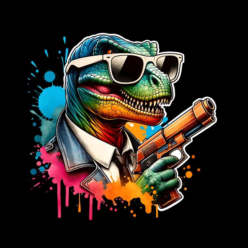 Pistolet à eau dinosaure T Rex