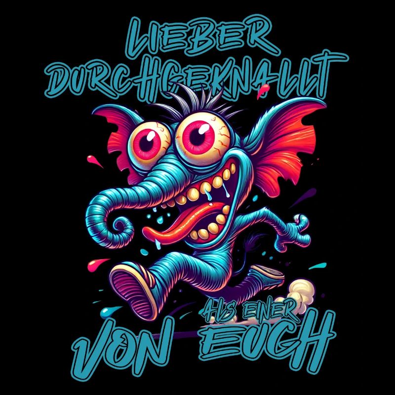 Lieber durchgeknallt als einer von euch – Elefant