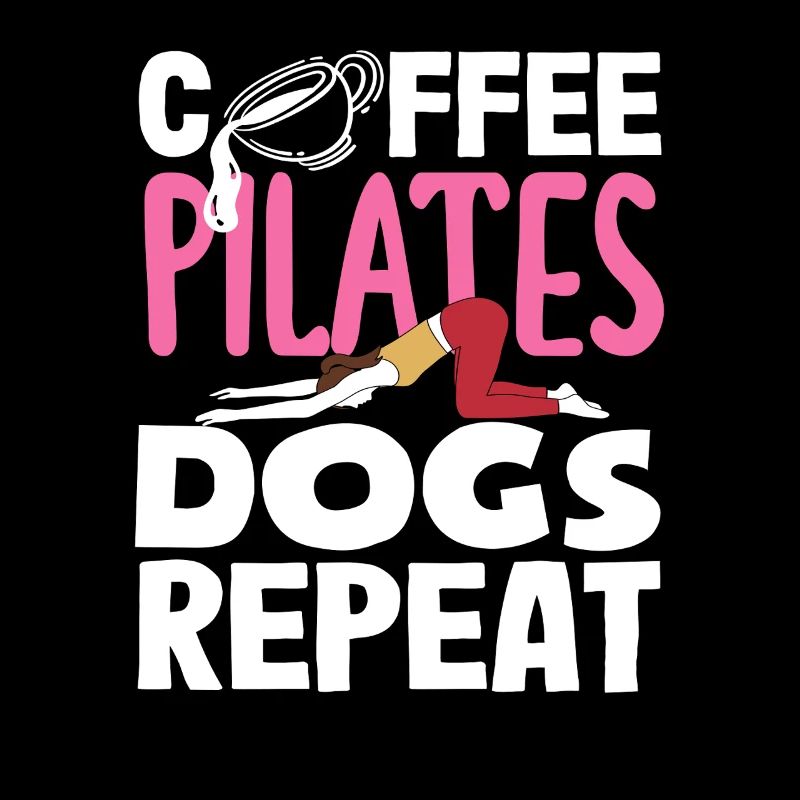 Pilates Coffee Dogs Repeat