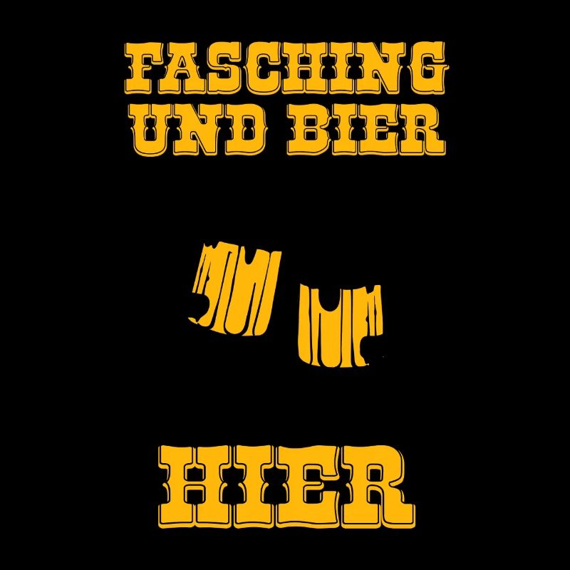 „Fasching und Bier, darum bin ich hier“🍻
