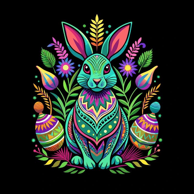 Happy Easter - Osterhase - Osterei - Geschenk