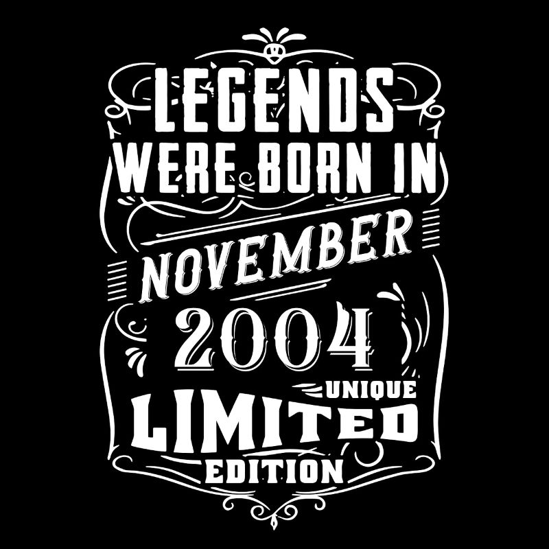 Birthday November 2004 Limited Edition Legend