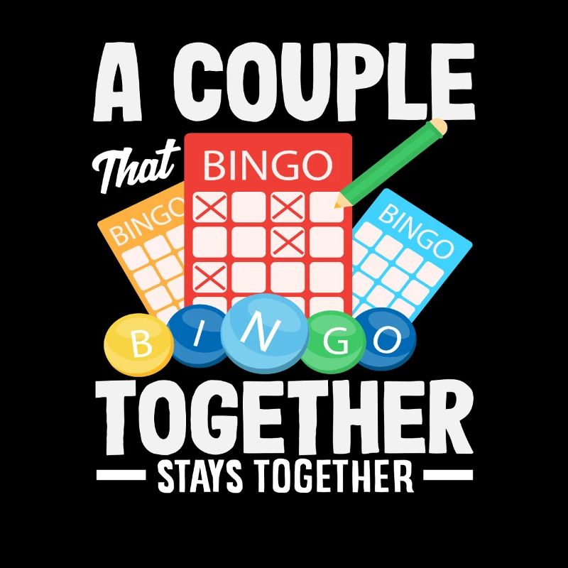 Bingo A Couple Playing Bingo Together