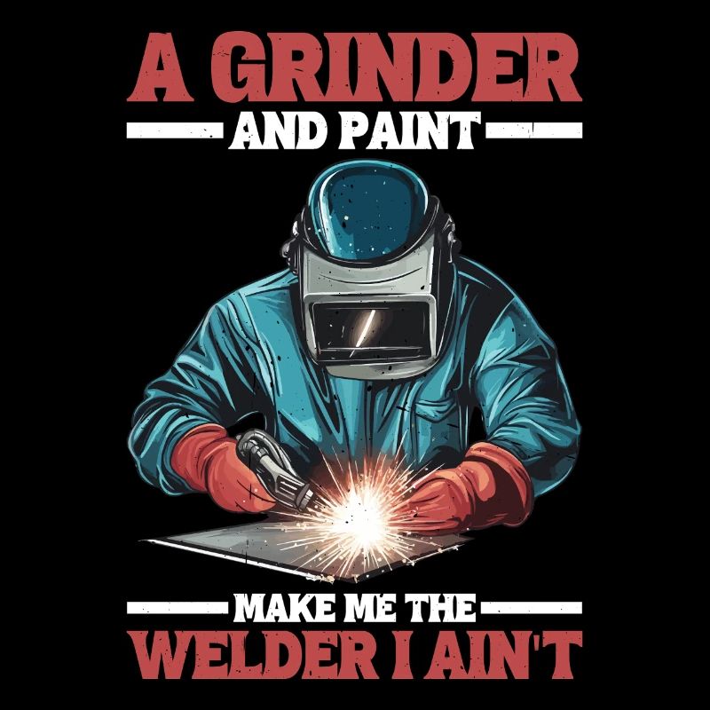 A Grinder And Paint Make Me The Welder I Ain't 2