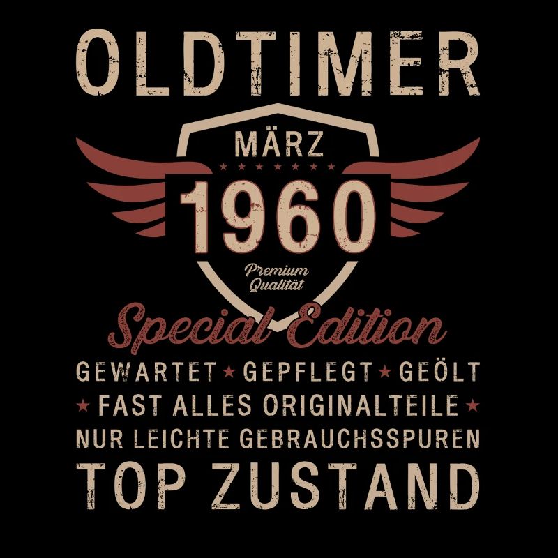 65ème Anniversaire Oldtimer Mars Vintage 1960