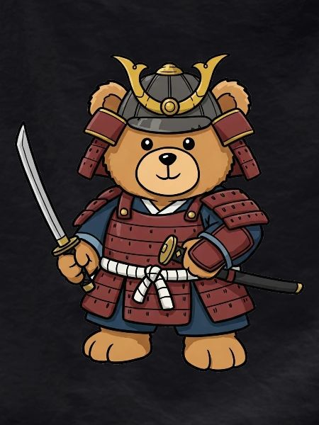 Teddy Bear Samurai