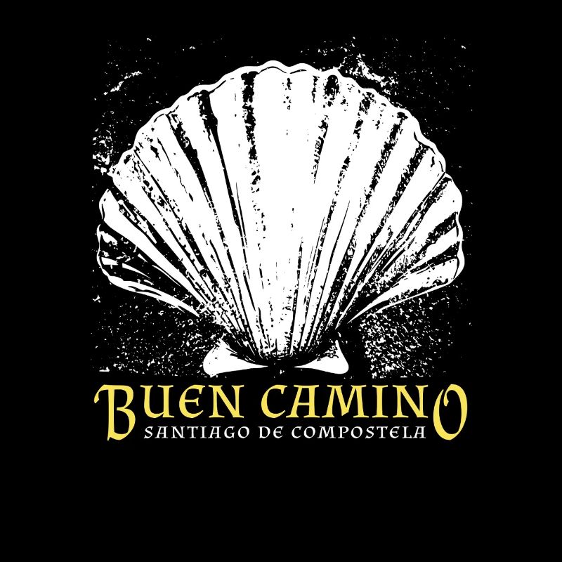 Buen Camino, coquille Saint-Jacques-de-Compostelle
