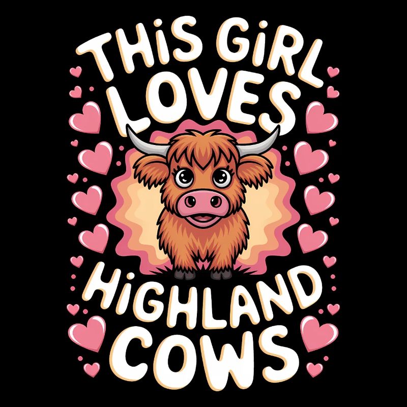 Highland Cow Scottish Highland Cattle Gift