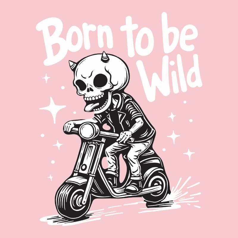 Skull Devil on Scooter
