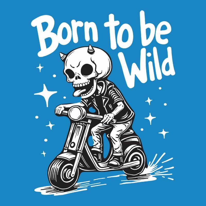 Skull Devil sur Scooter