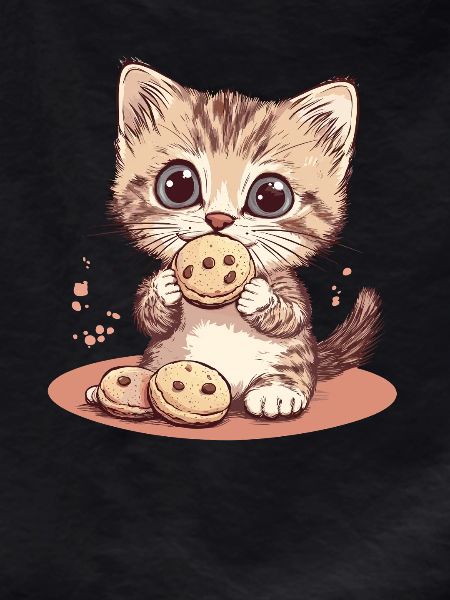 Cute Biscuit Cat